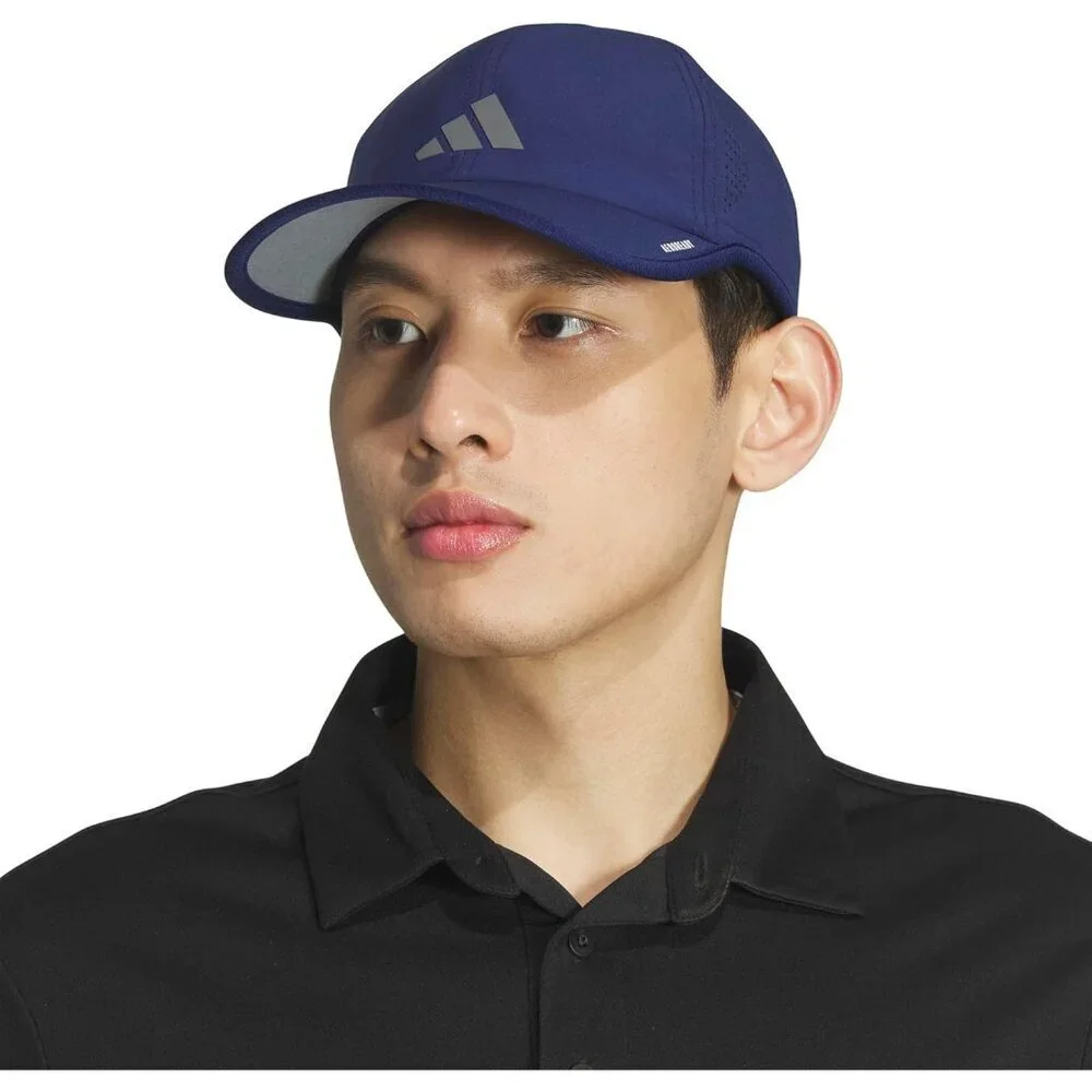 Men's Dark Blue/grey Four Super Lite Hat Running Cap